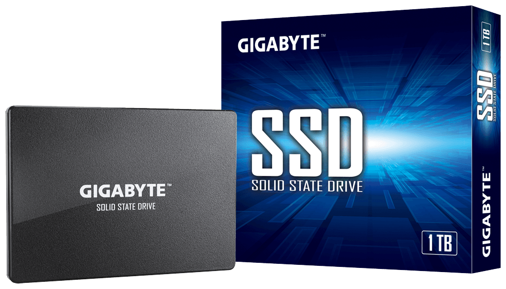 картинка Твердотельный накопитель  1000GB SSD Gigabyte 2.5” SATA3 R550Mb/s, W500MB/s GP-GSTFS31100TNTD от магазина itmag.kz