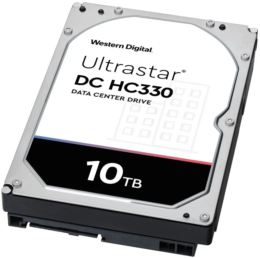 картинка Жесткий диск повышенной надежности HDD 10Tb WD ULTRASTAR DC HC330 256MB 7200RPM SATA3 3,5" WUS721010ALE6L4 (0B42266) от магазина itmag.kz