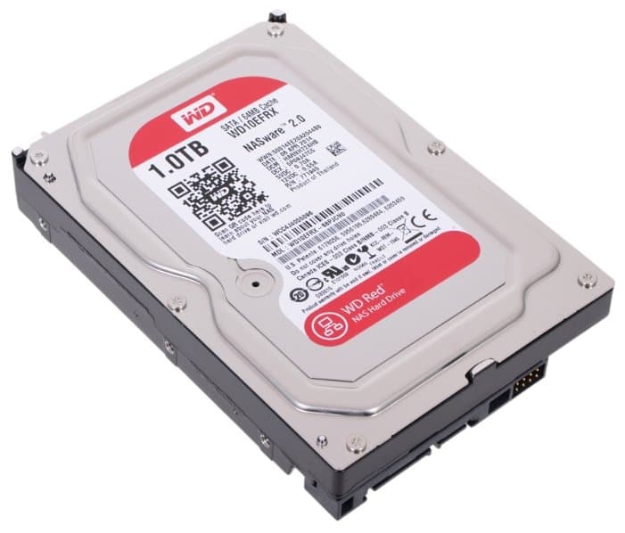 картинка Жёсткий диск WD Red 1ТБ 3,5" 5400RPM 64MB (SATA-III) NAS Edition (WD10EFRX) от магазина itmag.kz