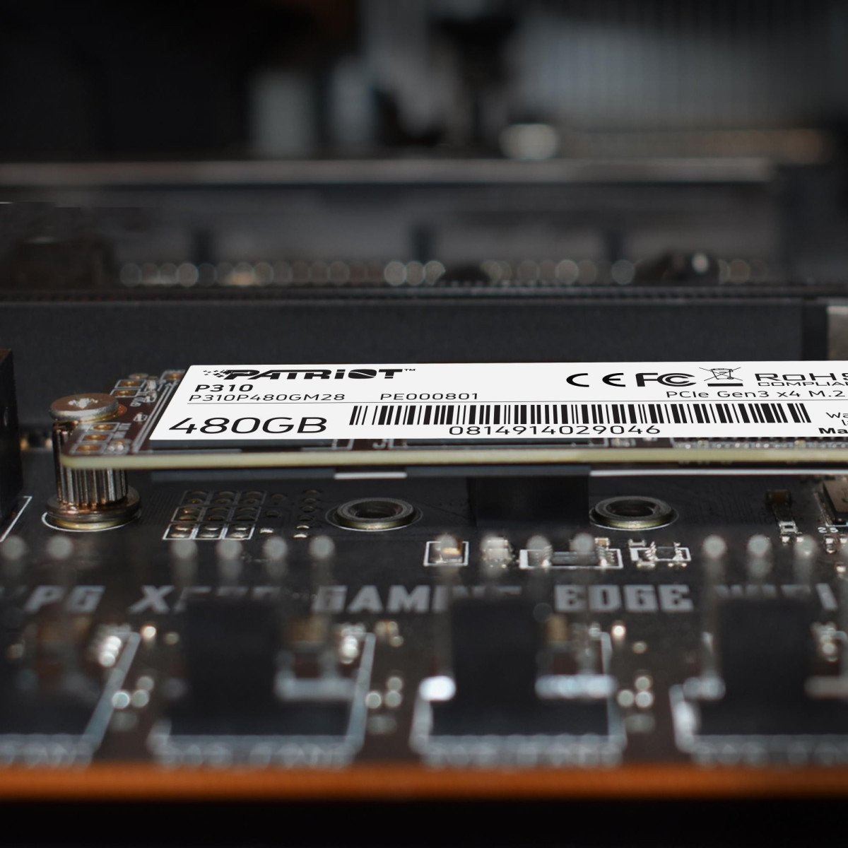 Твердотельный накопитель SSD Patriot P310, M.2 480GB (P310P480GM28) фото