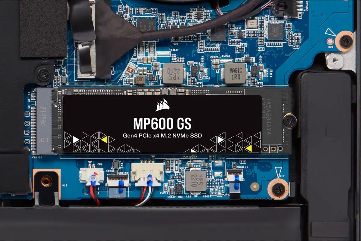 Твердотельный накопитель SSD M.2 PCIe Corsair MP600 GS, 500 GB (CSSD-F0500GBMP600GS) фото