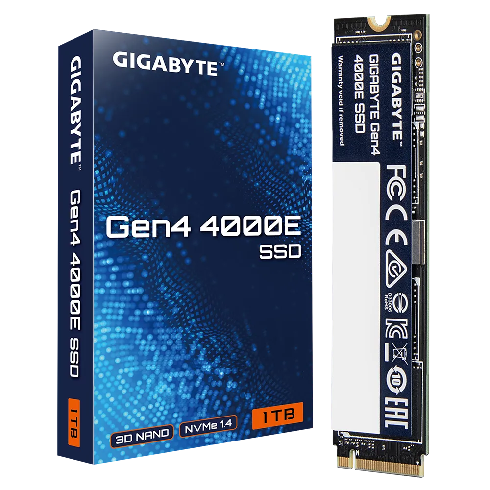 Твердотельный накопитель Gigabyte Gen4 4000E SSD (1Tb/M2 G440E1TB) фото