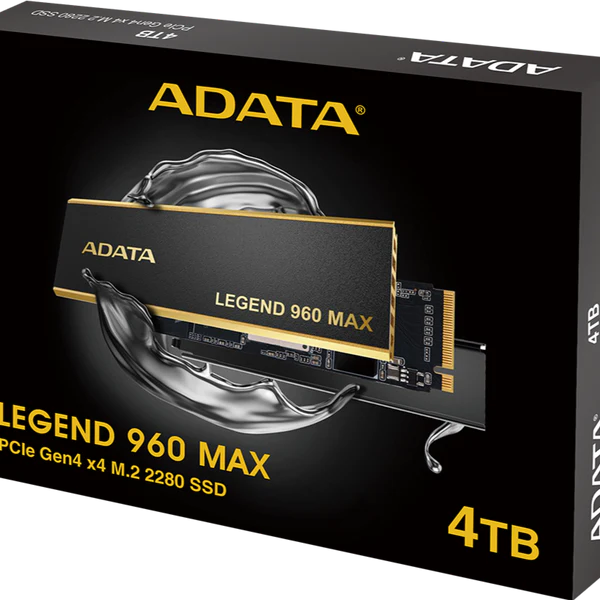 Твердотельный накопитель SSD 4TB Adata Legend 960 MAX, M.2, PCIe 4.0 (ALEG-960M-4TCS) фото