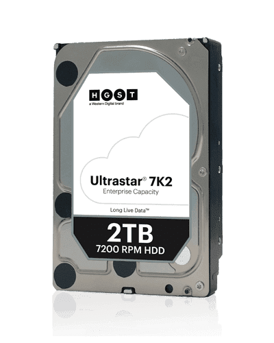 картинка Жесткий диск Western Digital Ultrastar 7K2 HUS722T2TALA604 (1W10002) 2ТБ 3.5" 7200RPM 128MB SATA 512N от магазина itmag.kz