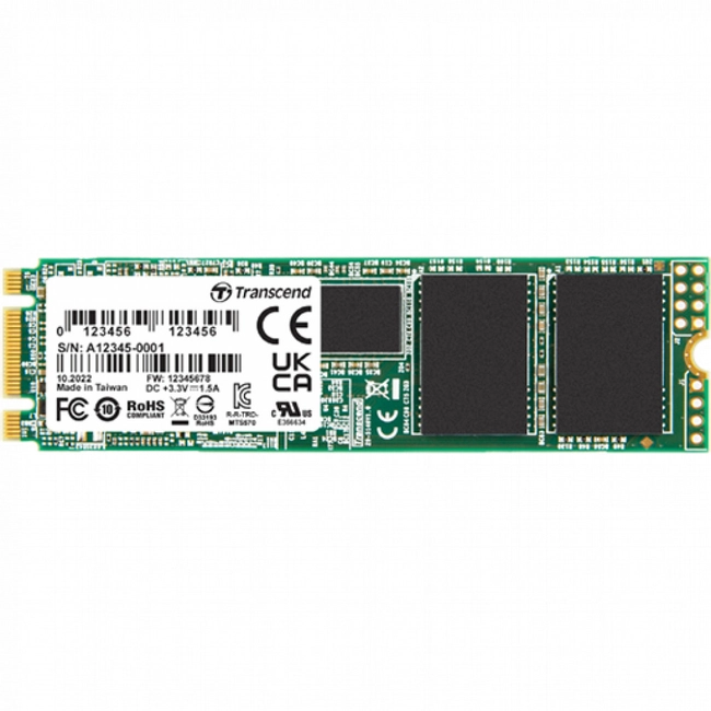 картинка Твердотельный накопитель SSD 80GB Transcend TS80GMTS260I M2 от магазина itmag.kz
