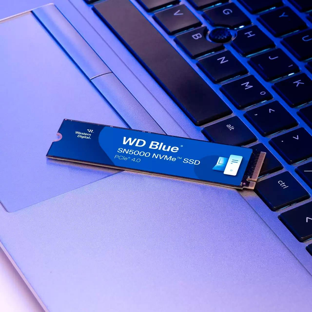 Твердотельный накопитель SSD WD BLUE SN5000 M.2 2280 NVMe 4.0 4000GB (WDS400T4B0E-00BKY0) фото