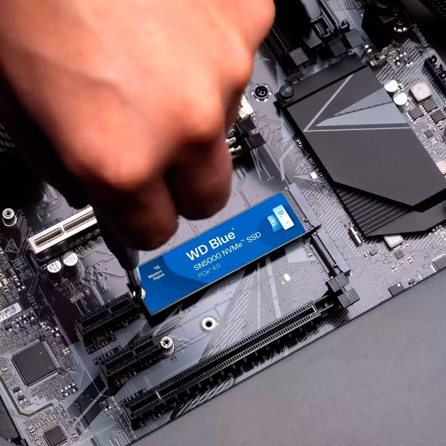 Твердотельный накопитель SSD WD BLUE SN5000 M.2 2280 NVMe 4.0 4000GB (WDS400T4B0E-00BKY0) фото