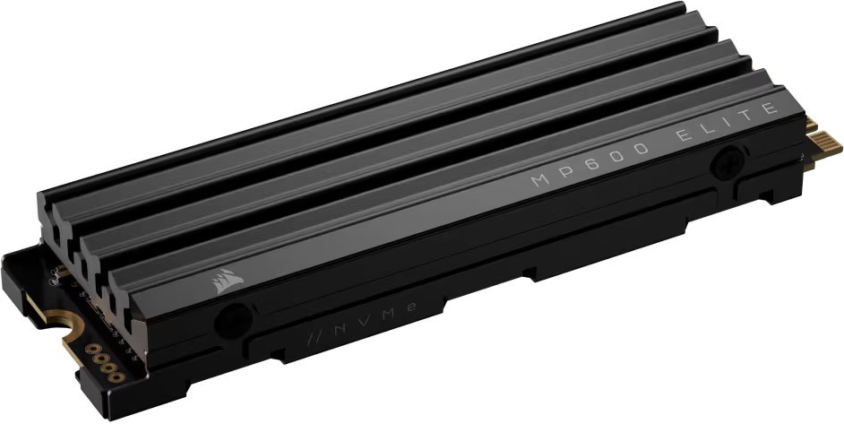 Твердотельный накопитель SSD Corsair MP600 Elite with Heatsink 1TB, M.2 (CSSD-F1000GBMP600EHS) фото