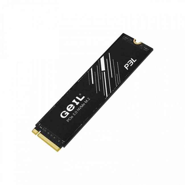 картинка Твердотельный накопитель  512GB SSD GEIL P3L M.2 2280 PCIe Gen3x4 with NVMe 1.3, 3D NAND Flash, 3.3V, R2800MB/s, W1300MB/s P3LFD16I512D от магазина itmag.kz
