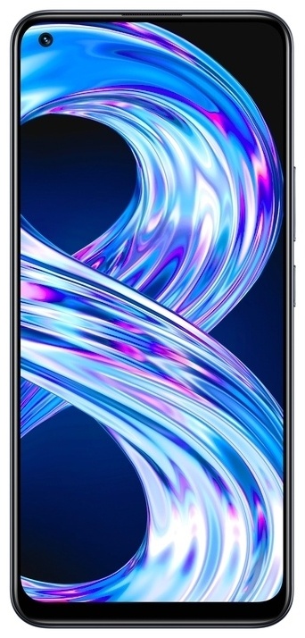 Смартфон realme 8, 8/128GB - Cyber Black (RMX3085/128/BLACK) фото