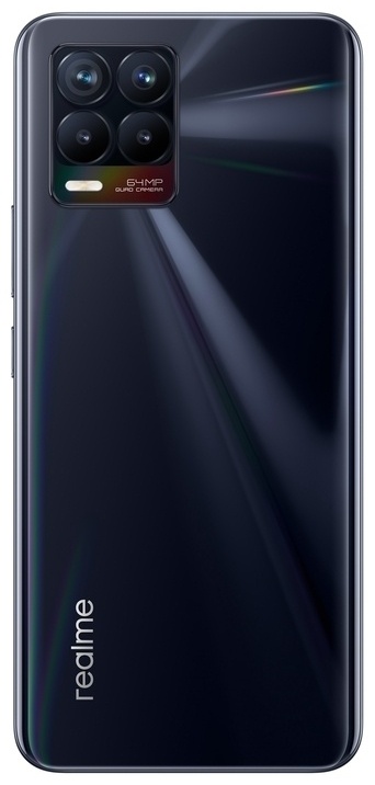 Смартфон realme 8, 8/128GB - Cyber Black (RMX3085/128/BLACK) фото