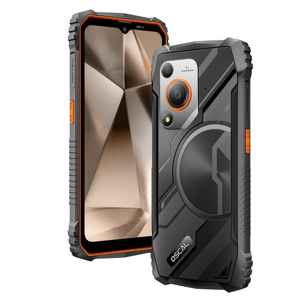 Смартфон OSCAL Marine 1 Rugged Phone 4/128GB - Orange  (Marine 1/4/128/Orange) фото