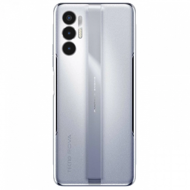Смартфон Tecno Pova 3, Tech Silver (LF7N/TECH SILVER 128GB) фото