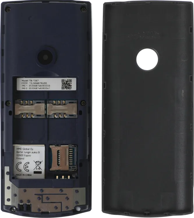 Мобильный телефон NOKIA 110 TA-1567 DS Charcoal (TA-1567/DS/Charcoal) фото
