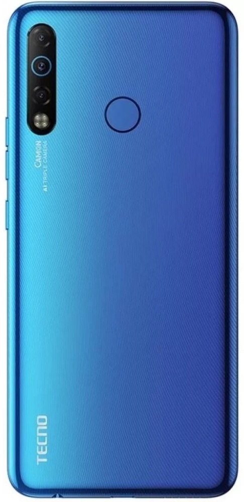 Смартфон Tecno Camon 12 Air, 3/32GB, Bay Blue (CC6 BAY BLUE 3/32GB) фото