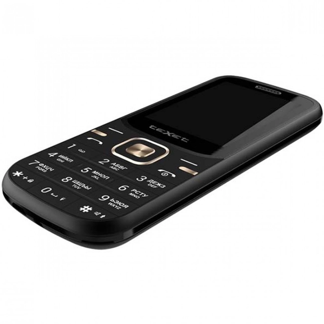 картинка Мобильный телефон Texet TM-216 черный от магазина itmag.kz