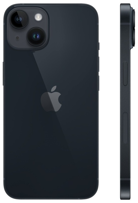 картинка Смартфон Apple iPhone 14 128GB Midnight А2883 (MPUG3RU/A) <br> от магазина itmag.kz