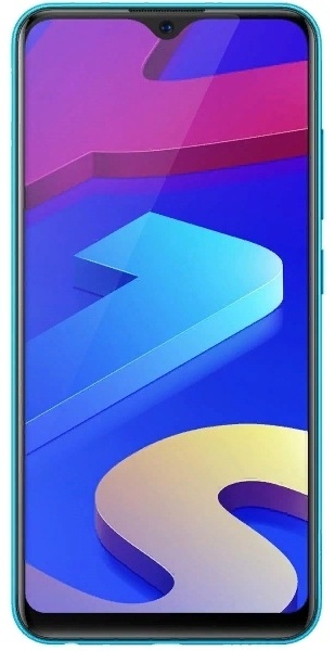 Смартфон vivo Y1s, 2/32GB, Ripple Blue (VIVO2015 СИНЯЯ ВОЛНА/КӨК ТОЛҚЫН) фото