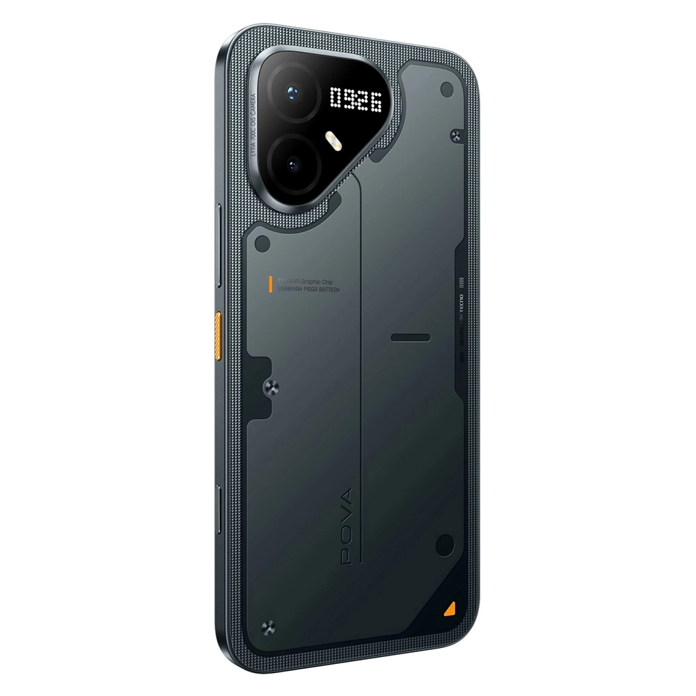 Смартфон Tecno Pova 8 Pro 5G, 12/512GB, Graphite Black (LK7 GRAPHITE BLACK 12/512GB) фото