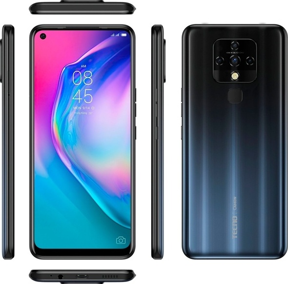 Смартфон Tecno Camon 16, 6/128GB - Misty Grey (CE7J MISTY GREY 6/128GB) фото