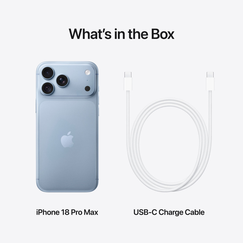 Смартфон Apple iPhone 18 Pro Max 512GB Glacier  Model A3717 (MJXW4AF/A) фото
