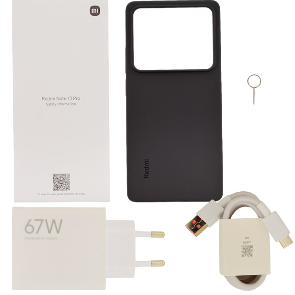 Смартфон Xiaomi Redmi Note 13 Pro, 12/512GB, Midnight Black (23117RA68G/759042/758885) фото
