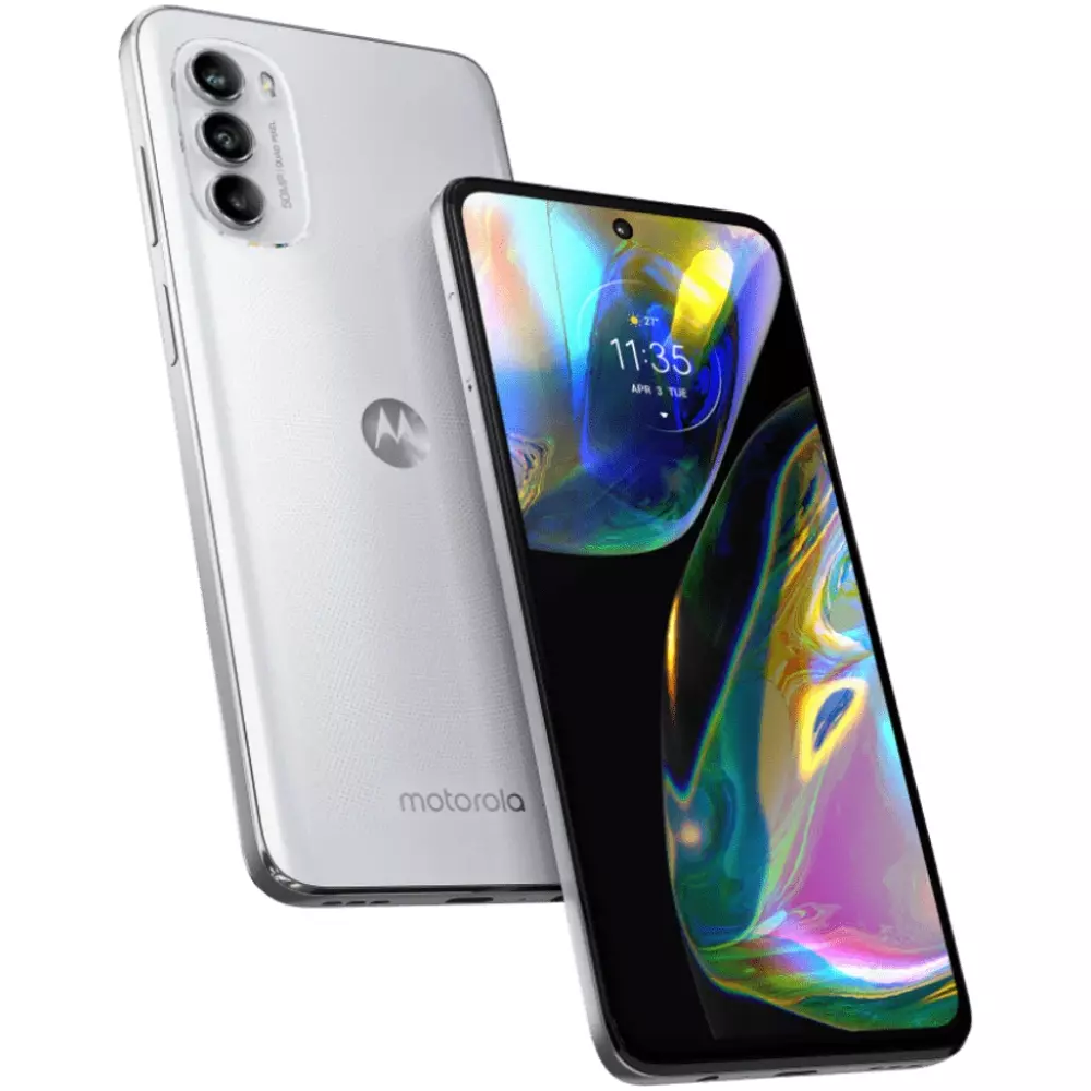 Смартфон motorola moto g82 5G, 6/128GB, White Lily (PAUA0050TN/128GB/WHITE LILY) фото