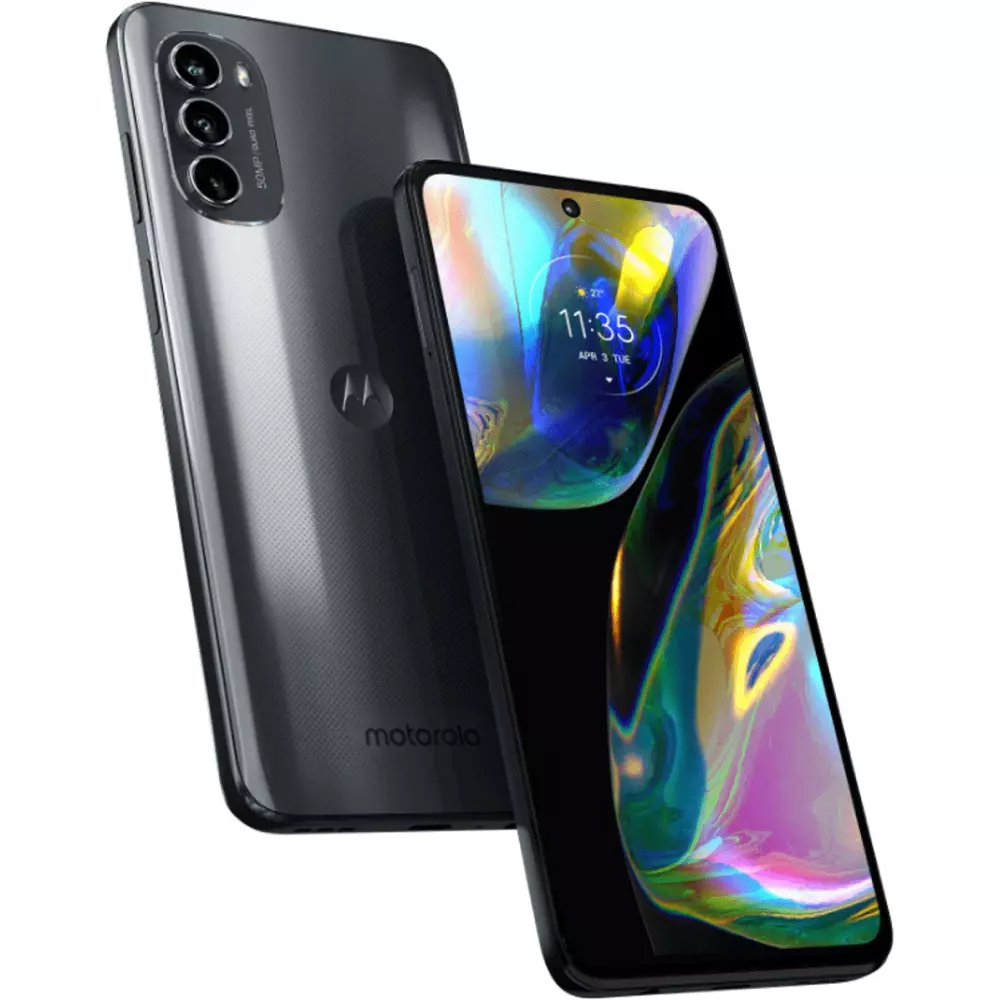 Смартфон motorola moto g82 5G, 6/128GB, Meteor Gray (PAUA0051TN/128GB/METEORITE GRAY) фото