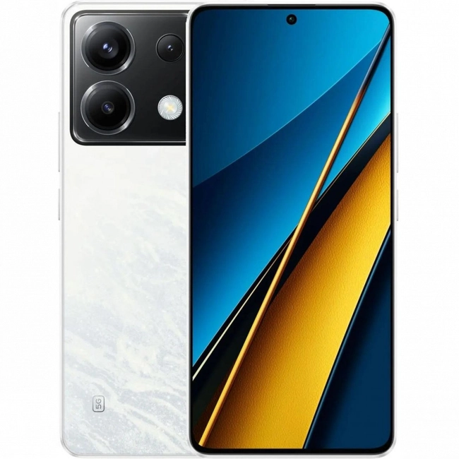 картинка Смартфон POCO X6 5G, White от магазина itmag.kz
