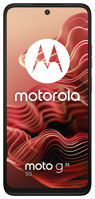 Смартфон Motorola moto g35, 256 GB, Guava Red (PB3J0034KZ) фото