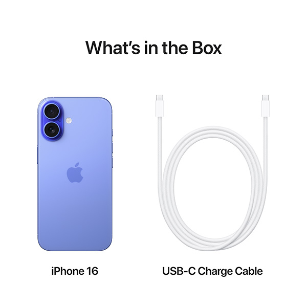 Смартфон Apple iPhone 16 256GB Ultramarine  (MYEH3HX/A) фото