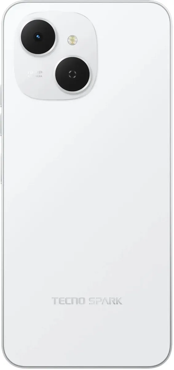 Смартфон Tecno Spark 40C, 8/128GB, Veil White (KM4K VEIL WHITE 8/128GB) фото