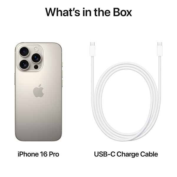 Смартфон Apple iPhone 16 Pro 128GB Natural Titanium  (MYNG3HX/A) фото