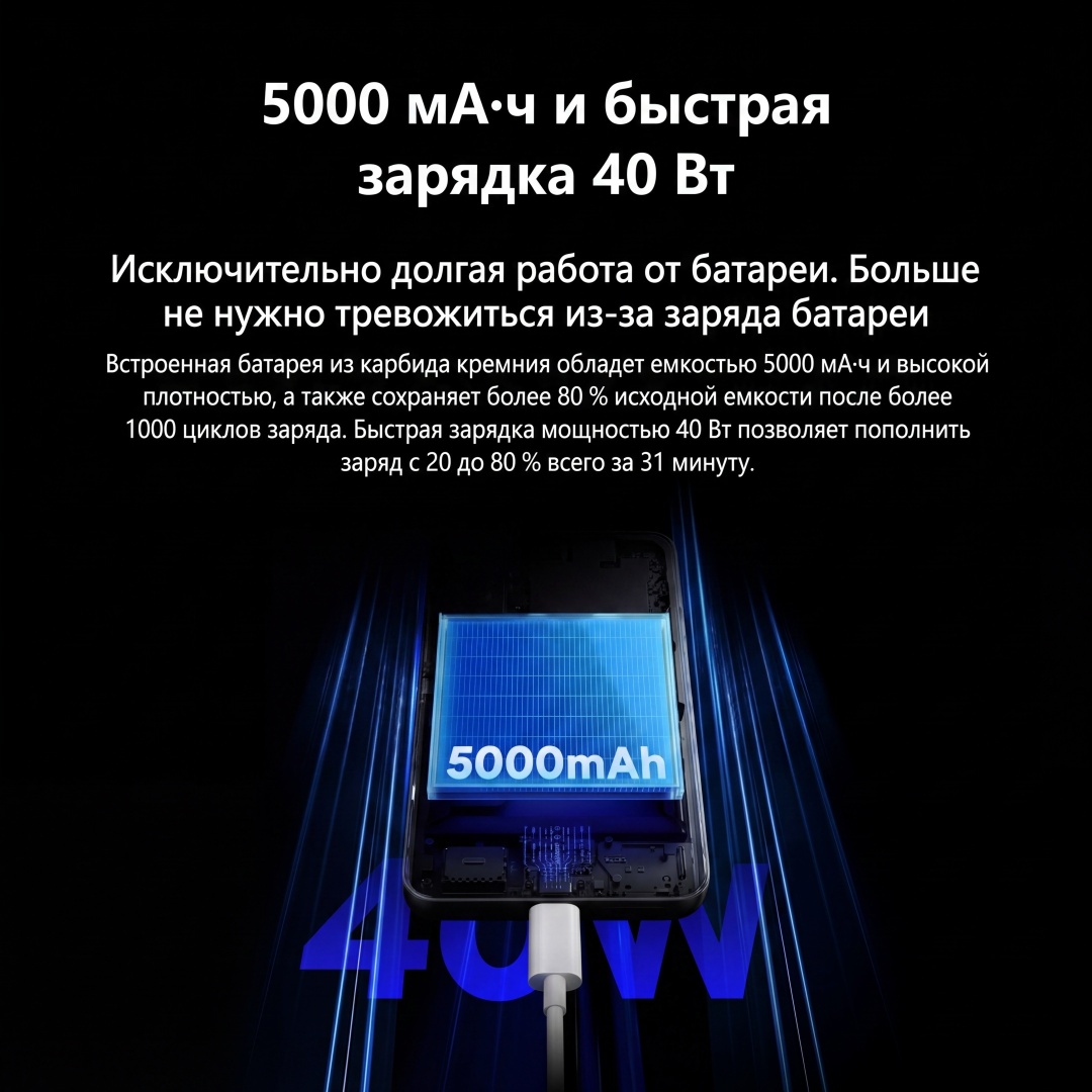 Смартфон Meizu Note 22 8/128GB - Titanium Lux (M513H/8/128/Lux) фото