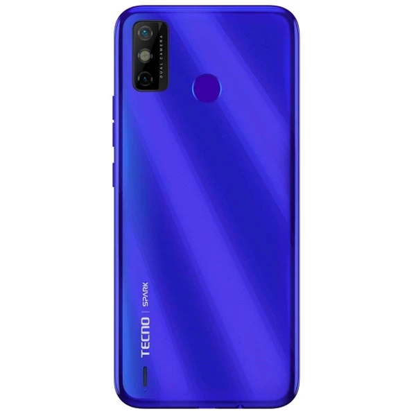 Смартфон Tecno Spark 6 Go, 3/64GB, Aqua Blue (KE5J/BLUE-3/64GB) фото