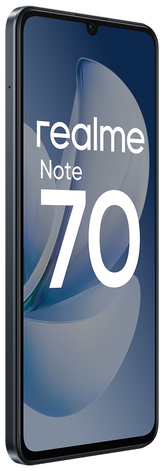 Смартфон RealMe NOTE 70 4/128 ГБ черный (6941764470637) фото
