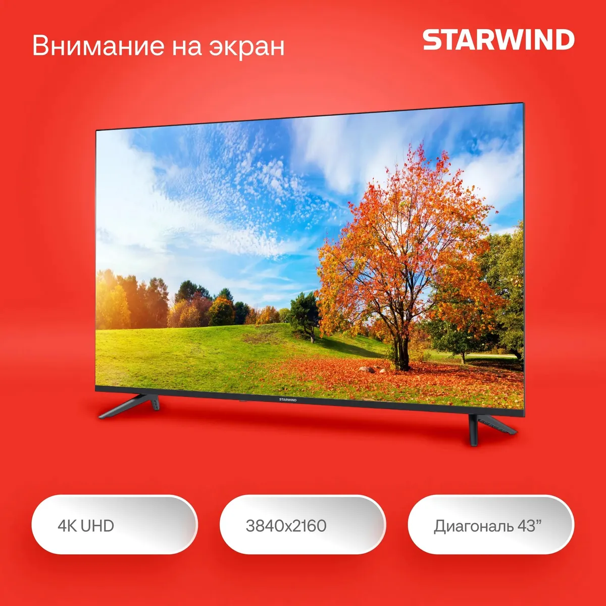 Телевизор Starwind SW-LED43UG403 43" (SW-LED43UG403) фото