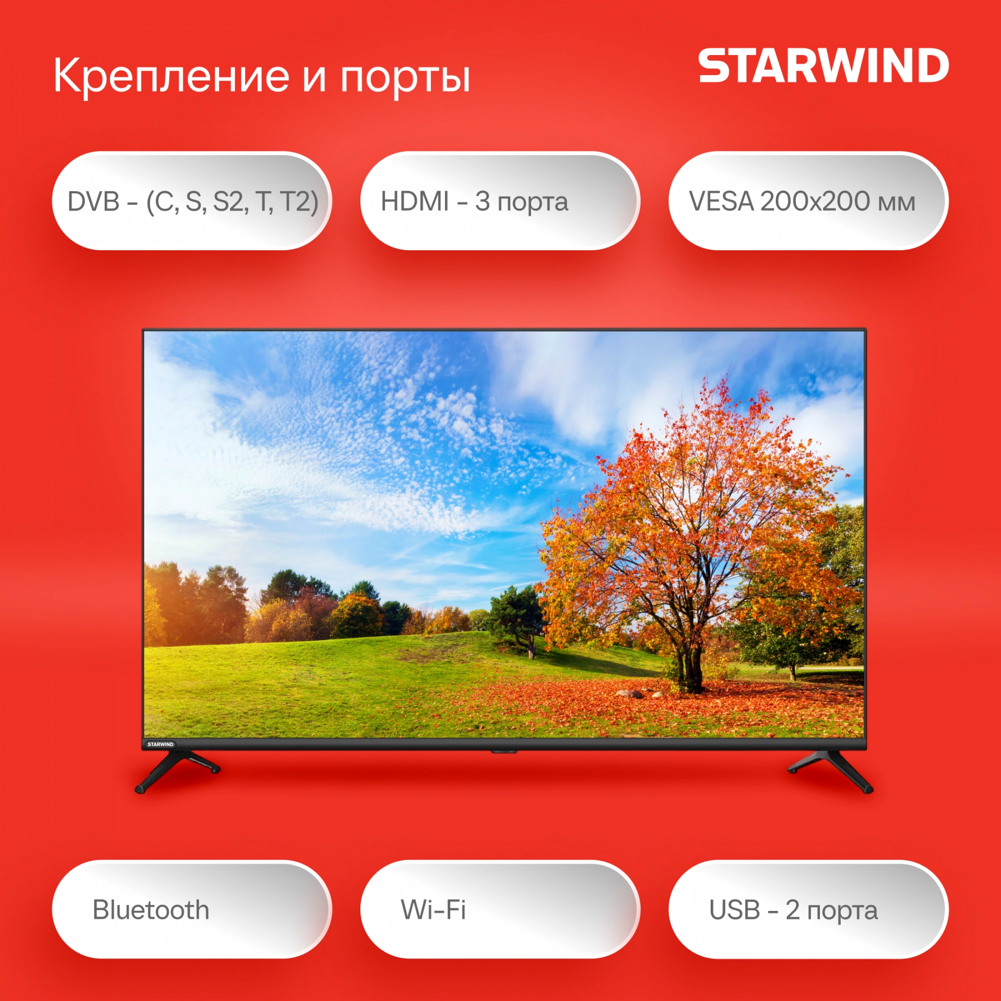 Телевизор Starwind SW-LED43UG405 43" (SW-LED43UG405) фото