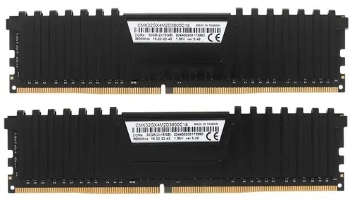 Оперативная память Corsair Vengeance LPX 2x8GB DDR4, 3200MHz (CMK16GX4M2B3200C16) фото