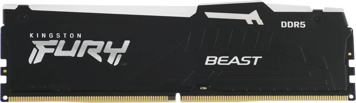 Оперативная память Kingston FURY Beast RGB XMP DDR5 16GB 6000MT/s (KF560C30BBA-16) фото