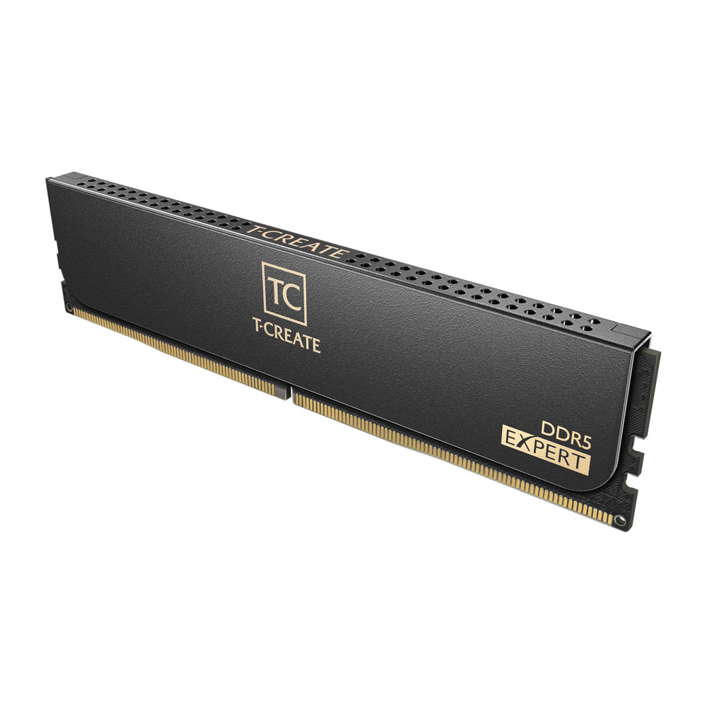 Комплект модулей памяти TeamGroup Team T Create Expert DDR5 32Gb (16x2), 6400MHz, Black (CTCED532G6400HC40BDC01) фото