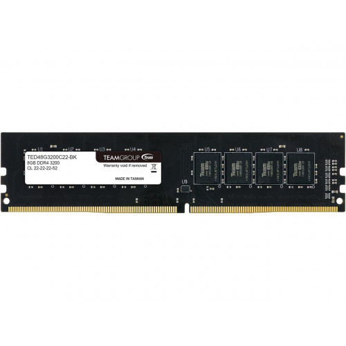 картинка Оперативная памятьTeam Group 8Gb/3200 DDR4 DIMM, CL22, TED48G3200C2201 от магазина itmag.kz