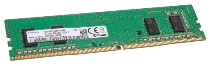 картинка Оперативная память Samsung  4GB DDR4 2666MHz PC4-21300 19-19-19-30,  CL19, 1.2V, M378A5244CB0-CTDD0 от магазина itmag.kz