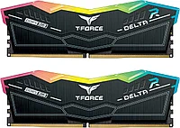 картинка Оперативная память TeamGroup T-Force Delta RGB 48GB (2x24GB) DIMM DDR5 6400MHz FF3D548G6400HC32ADC01 от магазина itmag.kz