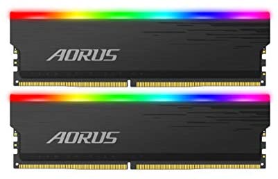 картинка ОЗУ Gigabyte AORUS RGB 16Gb(8Gb*2)/3333MHz DDR4 DIMM, CL19, 1.35V, GP-ARS16G33 от магазина itmag.kz