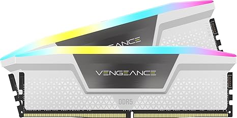 Оперативная память Corsair Vengeance RGB, DDR5 32 GB kit (2x16GB) 6000MHz (CMH32GX5M2E6000C36W) фото