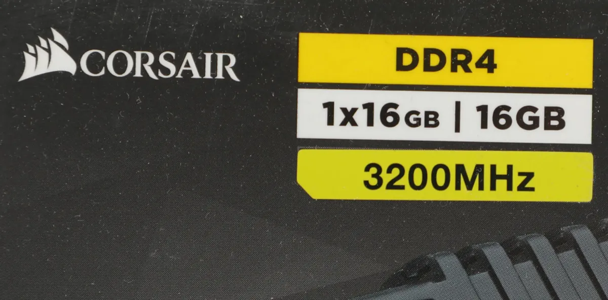Оперативная память Corsair Vengeance LPX DDR4, 3200MHz 16GB - Black (CMK16GX4M1E3200C16) фото