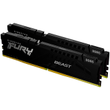 Оперативная память Kingston 16GB 6000MT/s DDR5 CL36 DIMM (Kit of 2) FURY Beast Black EXPO (KF560C36BBEK2-16) фото