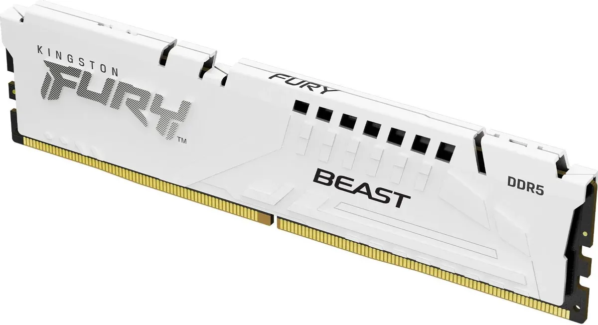 Оперативная память Kingston FURY Beast EXPO DDR5 16GB 6000MT/s, White (KF560C36BWE2-16) фото