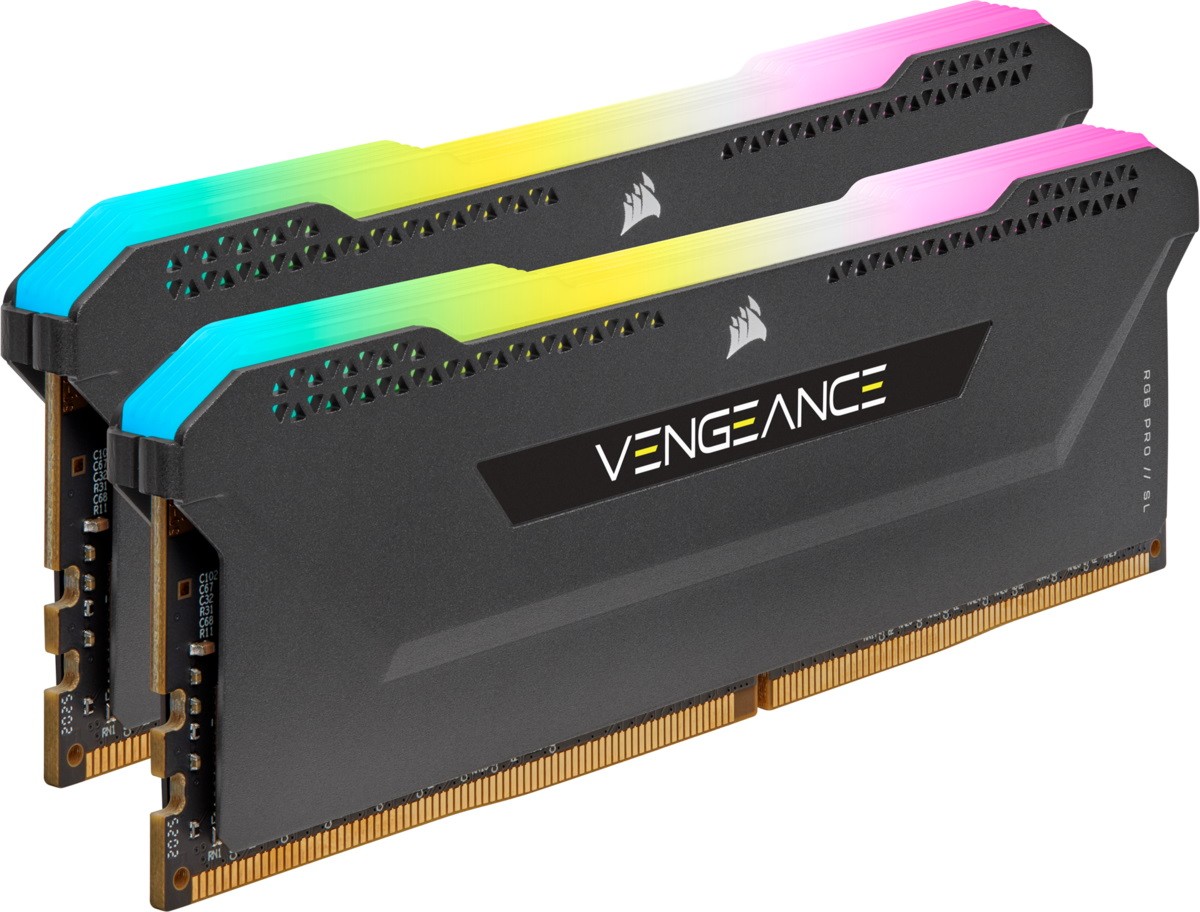 Оперативная память Corsair Vengeance RGB Pro SL DDR-4 DIMM 16GB (2x8GB Kit) 3600MHz, , (CMH16GX4M2Z3600C18) фото